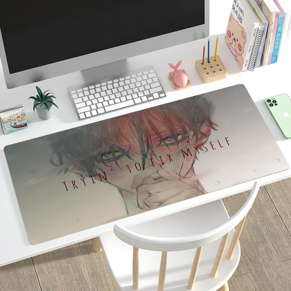 

Killing Stalking Mousepad Mouse Mat Desk Mat With Pad Gaming Accessories Prime Gaming XXL Keyboard Pad Padding Mat