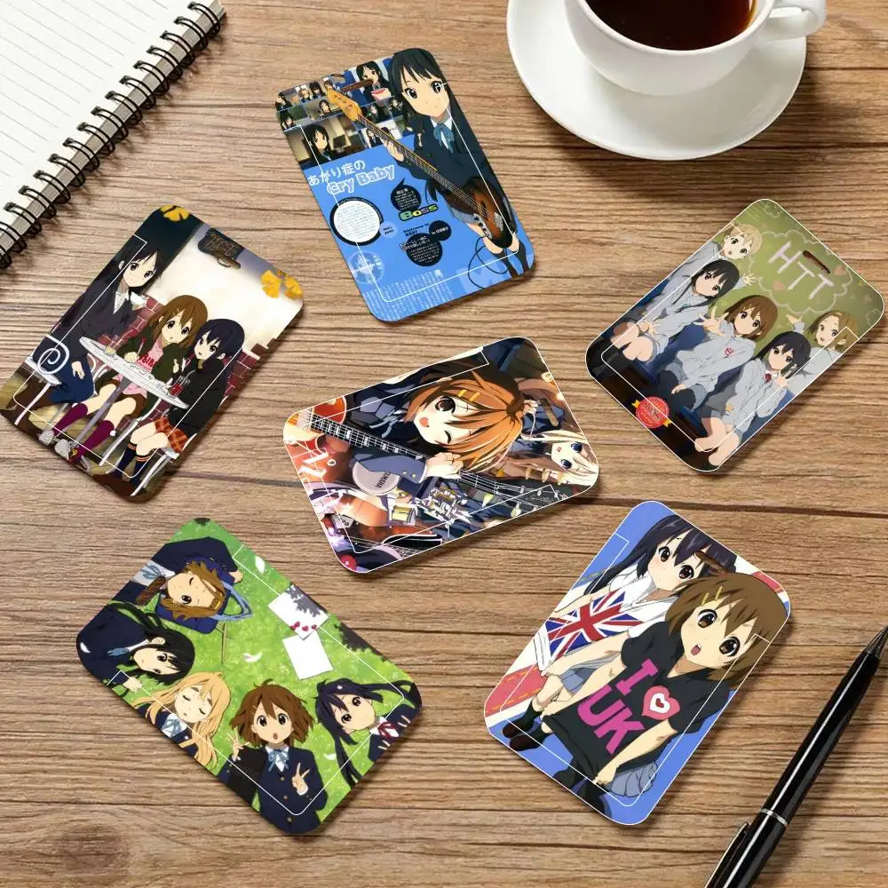 

Аниме K-ON! Держатель для ID-карт на шею, подвеска, держатель для пропусков, брелок, чехол для рабочего удостоверения, подарок