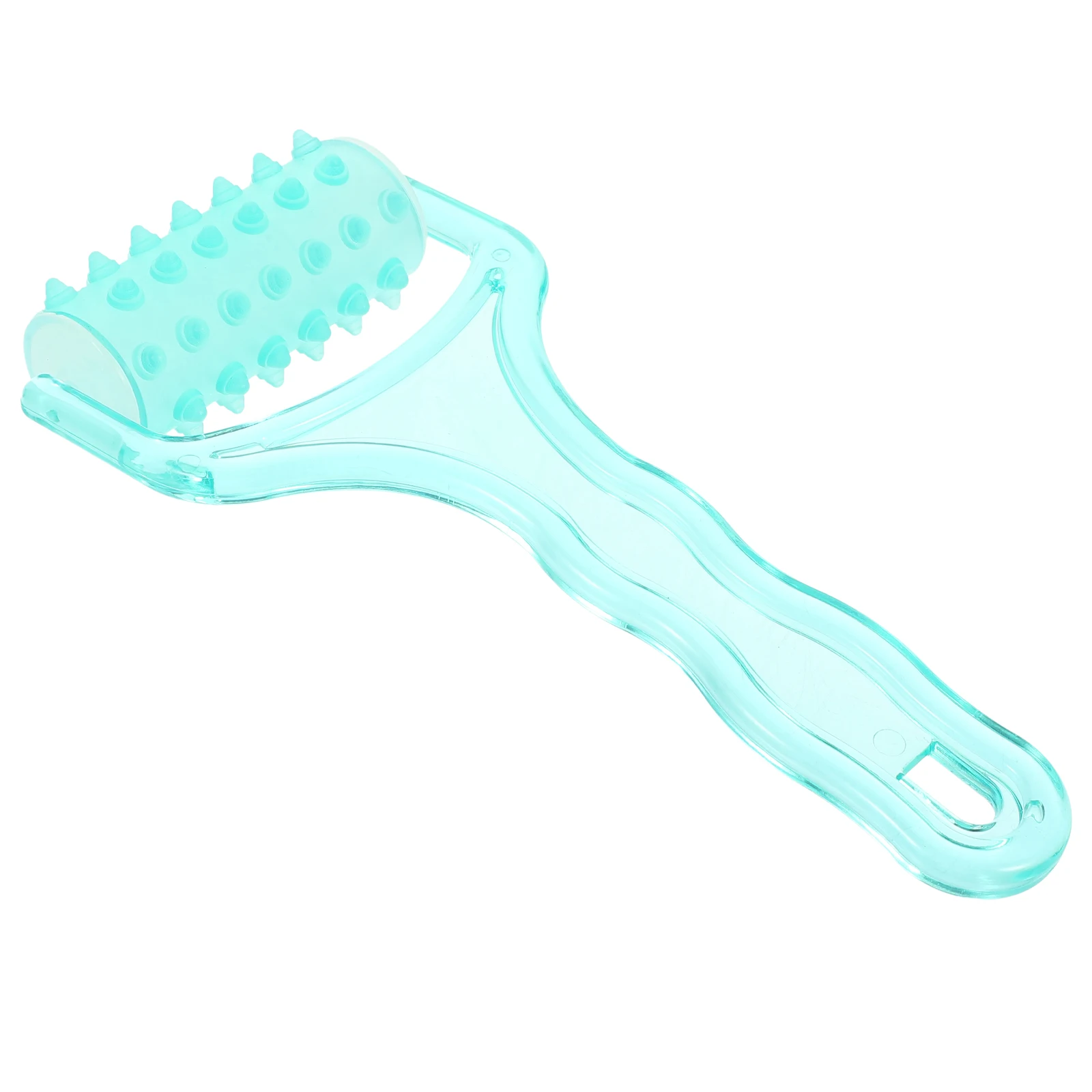 

Plastic Acupressure Ergonomic Design Easy Grip Handheld Tool For Muscle Relaxation Skin Firming Roller Spikes Cell Roller