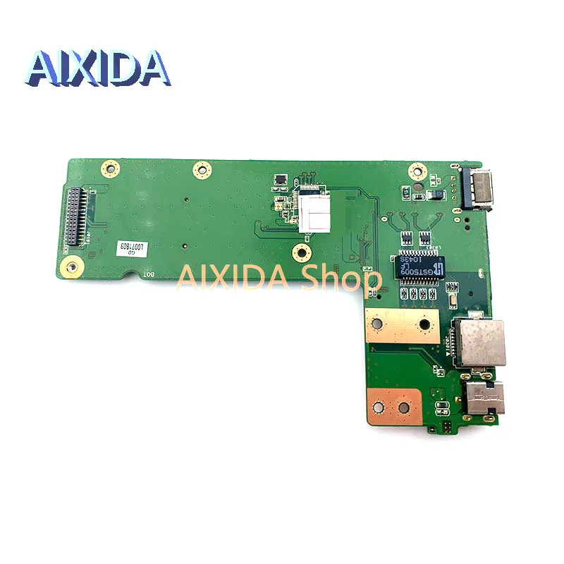 AIXIDA 60-NXMDC1000 Original K52JR_DC_BOARD For ASUS K52 K52J K52JR K52JC K52DR X52F K52F X52J USB DC Jack Board K52JR REV:2.2