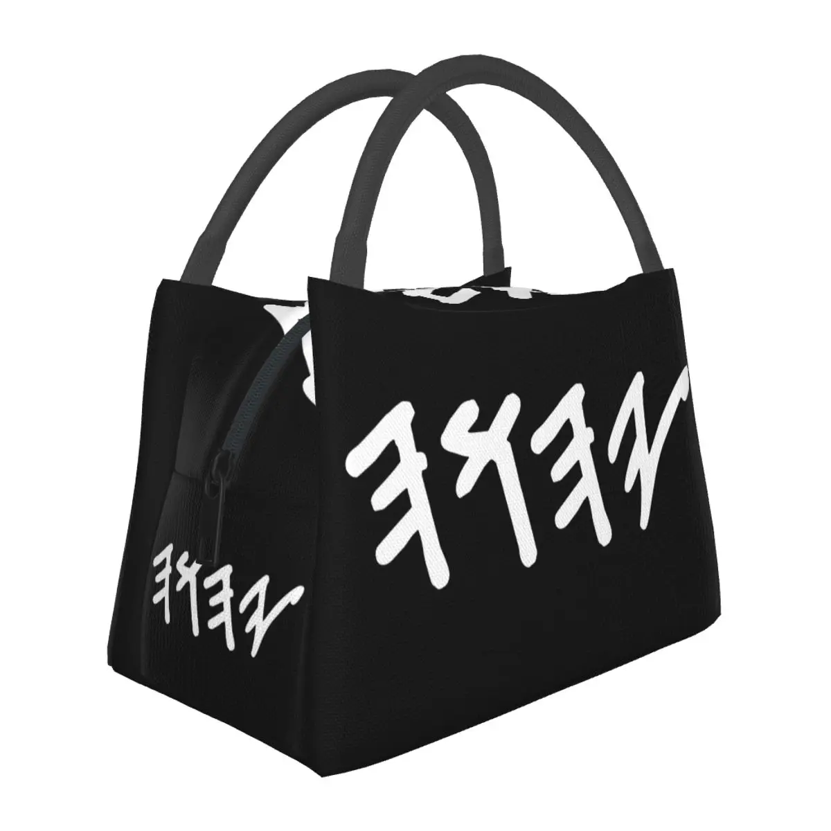 Old Hebrew Name Of God Yahuah Insulated Lunch Bag for School Picnic Storage Food Boxes Container Cooler Thermal Lunch Box Tote