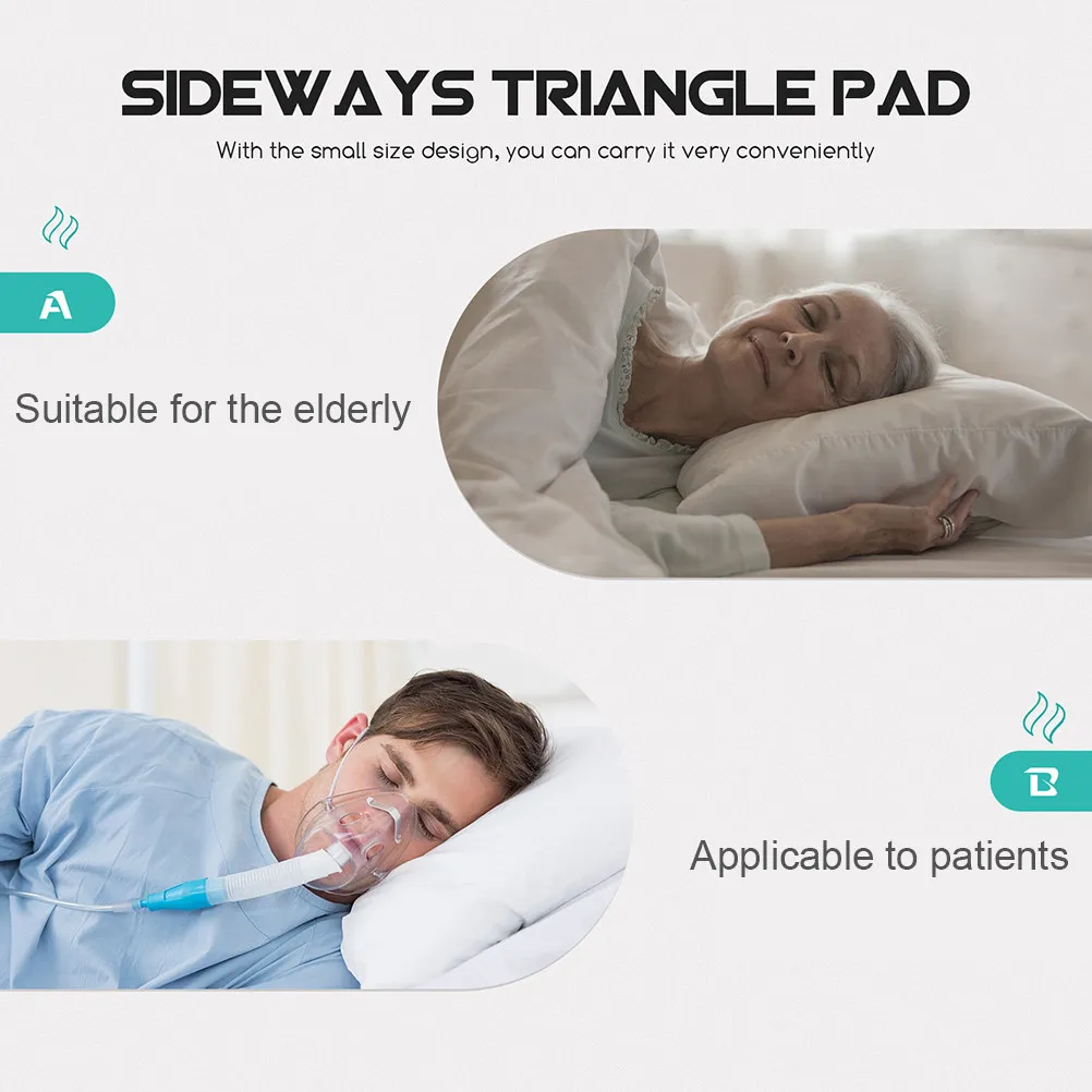 Side Sleeping Wedge Pillow 30CM Cushion Elderly Bedridden Pregnant Prevention Position Mat