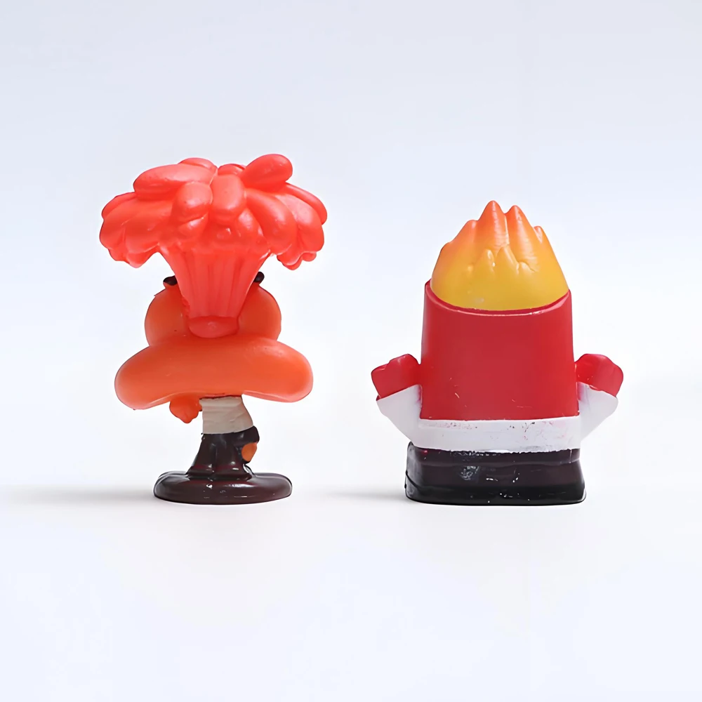 9-teiliges Set Neue Inside Out 2 Actionfiguren Traurigkeit Freude Wut Ekel Angst Modellpuppen Kuchendekoration Schreibtisch-Ornament Geschenk – Detail 5