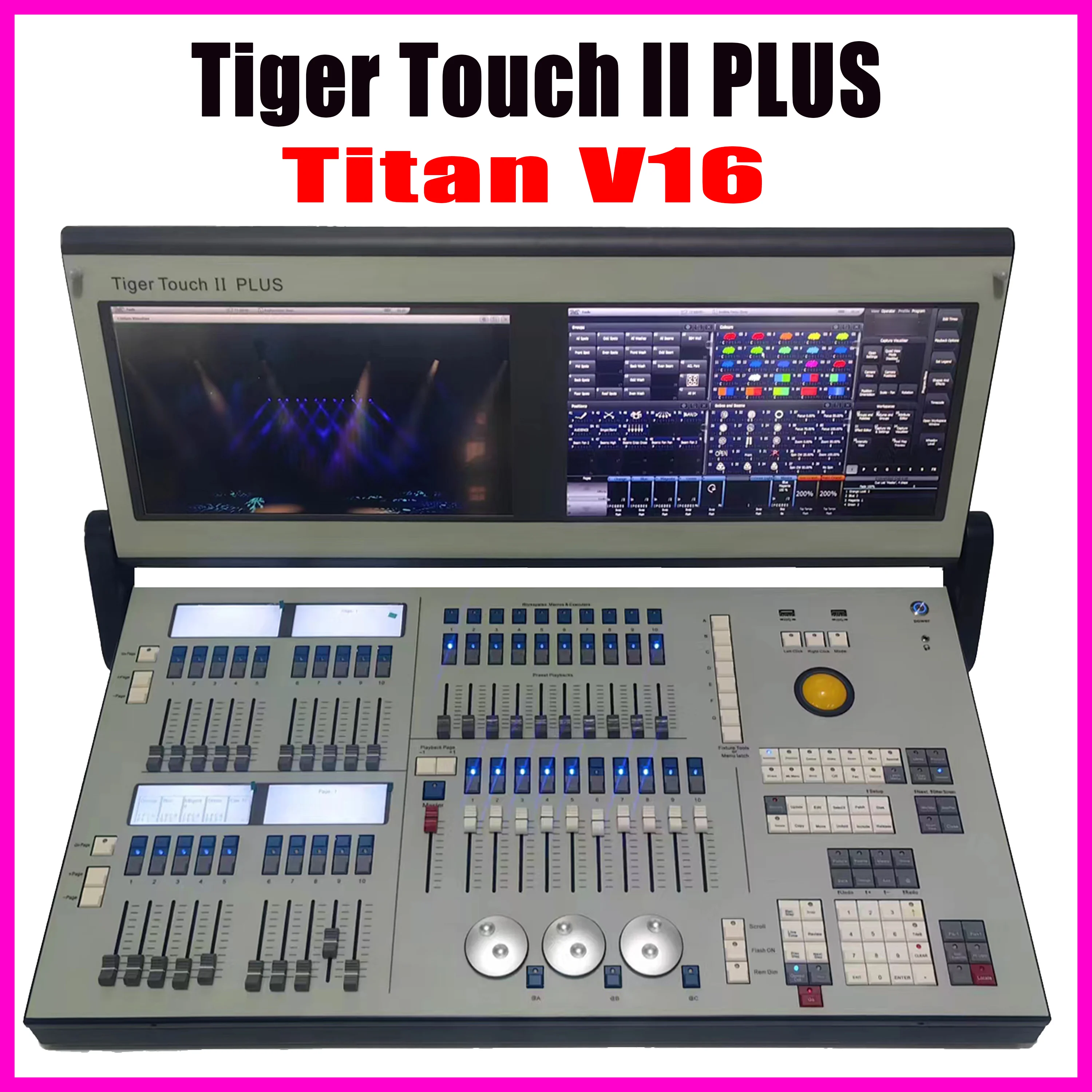 Tiger Touch DMX Pro conso ، Tiger Touch ، Tiger Splitter ، Tiger DMX