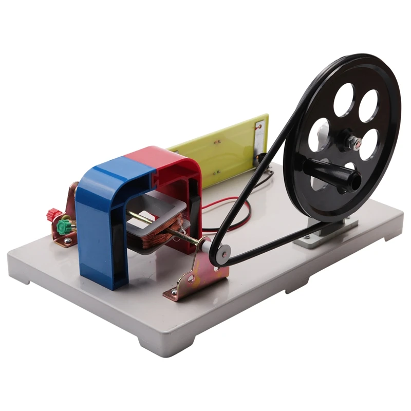 Imagem -06 - Mão ac e dc Crank Generator Model Demonstração Motor Activity Model Equipamento Experimental do Dispositivo