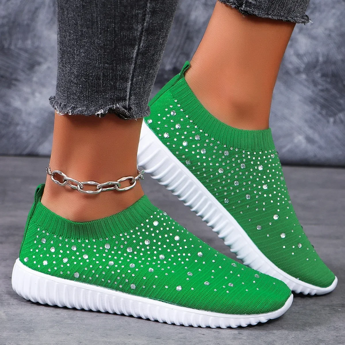 Vrouwen Platte Sneakers Lente En Herfst Mode Hot Sneakers Vrijetijdsschoenen Voor Vrouwen Comfortabele Mesh Ademende Ondiepe Sneakers