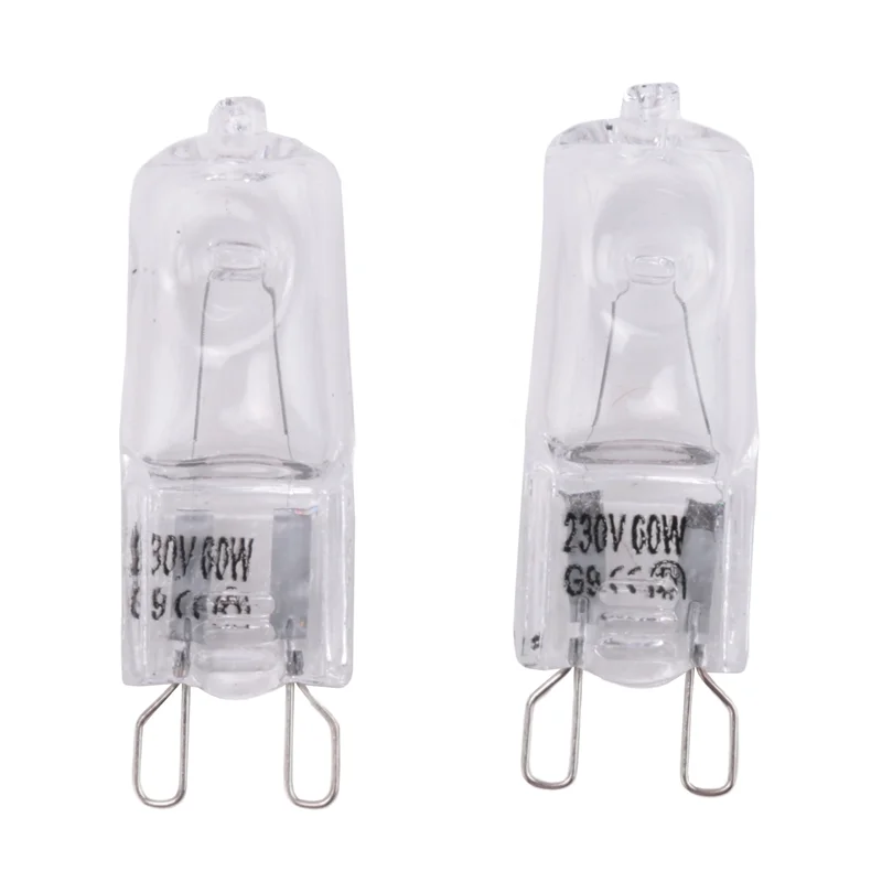 

Flash Trend 40Pcs G9 Halogen Light Bulbs,60W Clear Halogen Lamps Dimmable,Warm White 2800K For Chandeliers,Pendants,Landscape Li