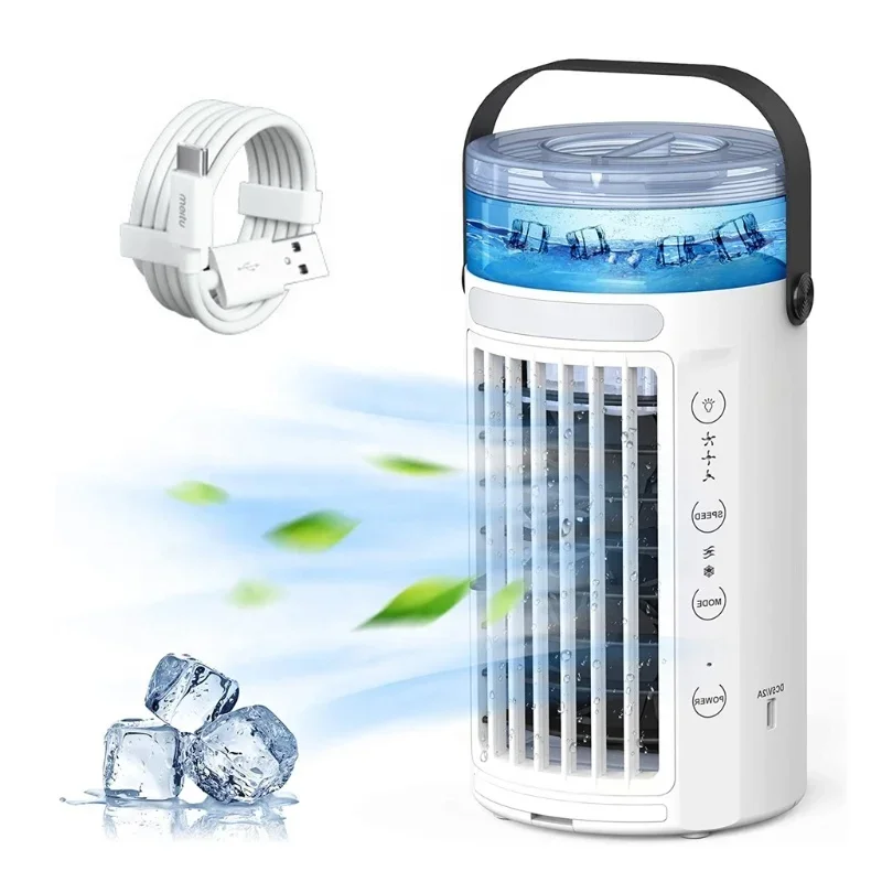 

l #The Cheapest Top Sale Office Portable Air Purifier Humidifiers Air Conditioners USB Outdoor Rechargeable Small Mini Air Cool