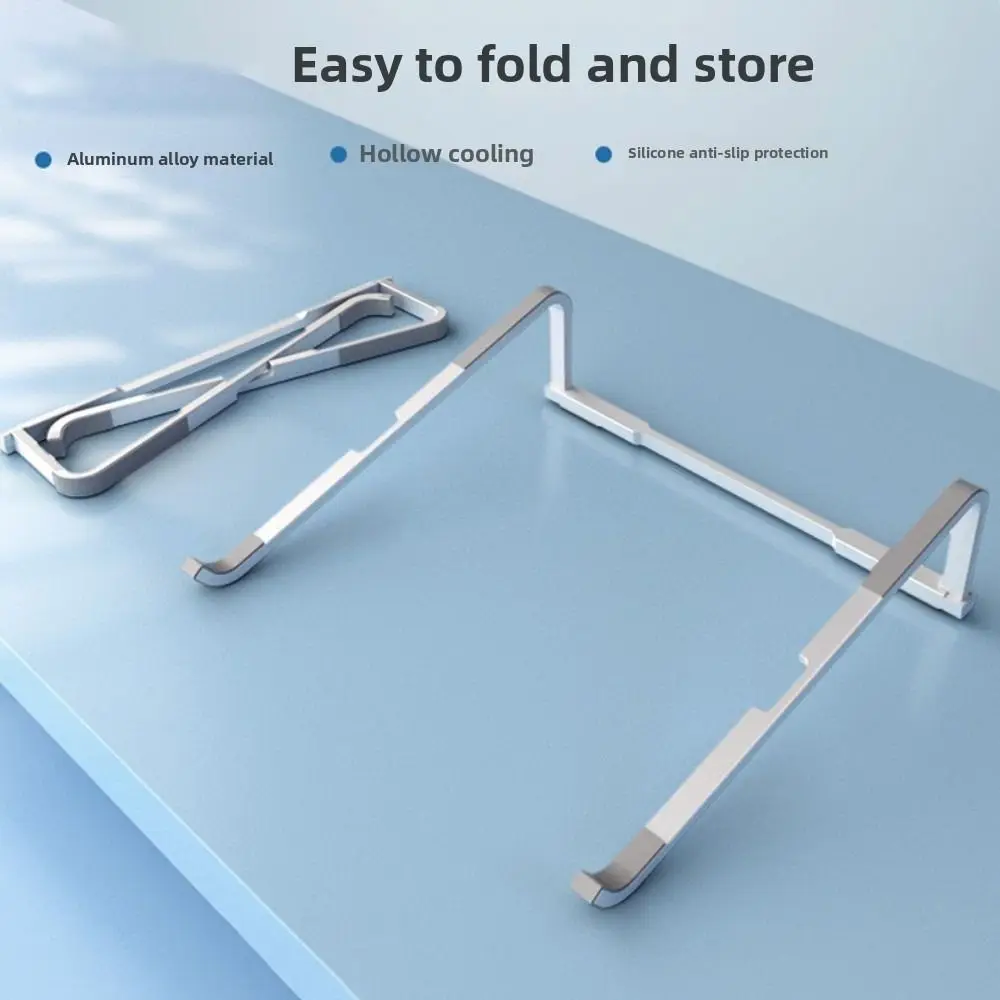 

Foldable Laptop Folding Stand Heat Dissipation Lifting Laptop Holder Stand Non-slip Aluminum Alloy Laptop Cooling Bracket