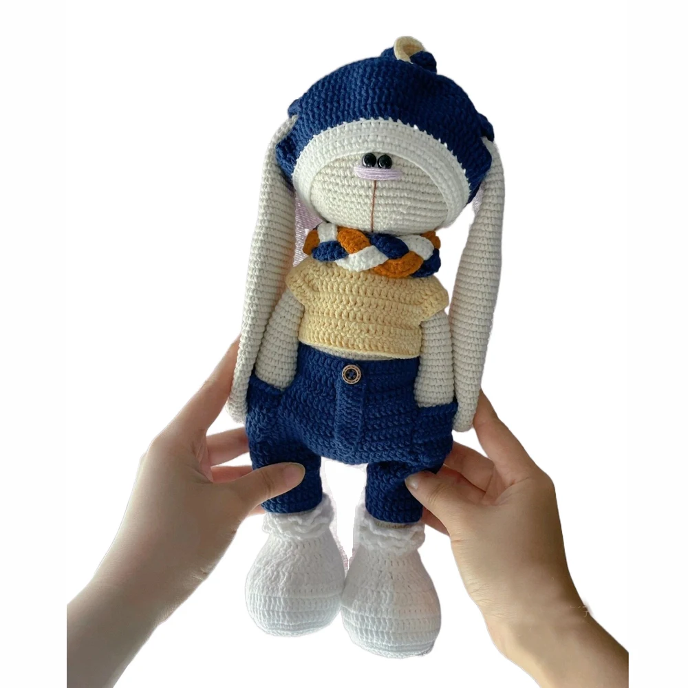 TPRPYN Zwierzęca mysz Zestaw do szydełkowania Robótki ręczne Kot DIY Dziewiarstwo królik żyrafa amigurumi Szydełkowanie Zestawy rzemieślnicze