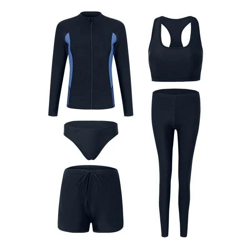 

Outdoor Couple Diving Suits Men And Women Split Thin Long-sleeved Sunscreen Jellyfish Clothes Quick-drying Conservative