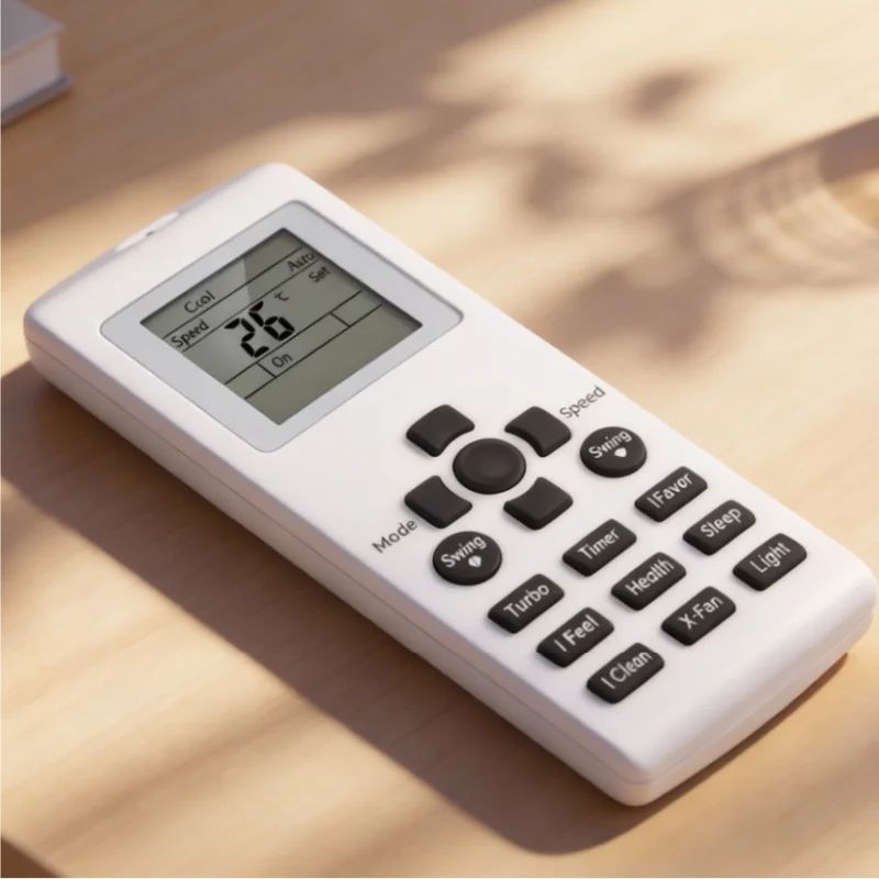 

YKR-P-010E Wall-Mounted Remote Control for AUX Air Conditioner Cabinet In-Stock Hot-Selling Export Model