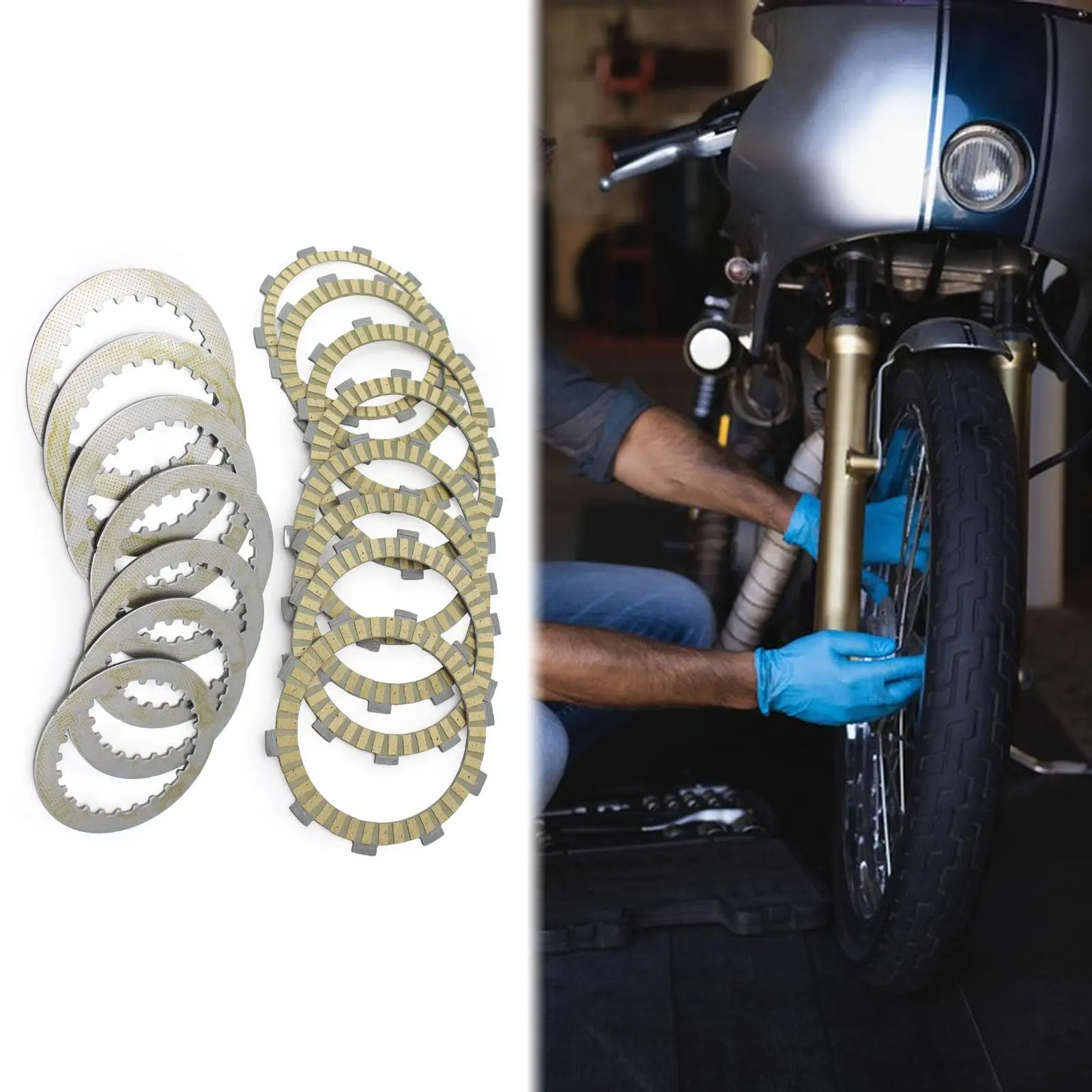 

Дополнительные фрикционные диски сцепления, часть, простая в установке, заменяет техническое обслуживание, ремонт, сборка фрикционных дисков для улицы XG500