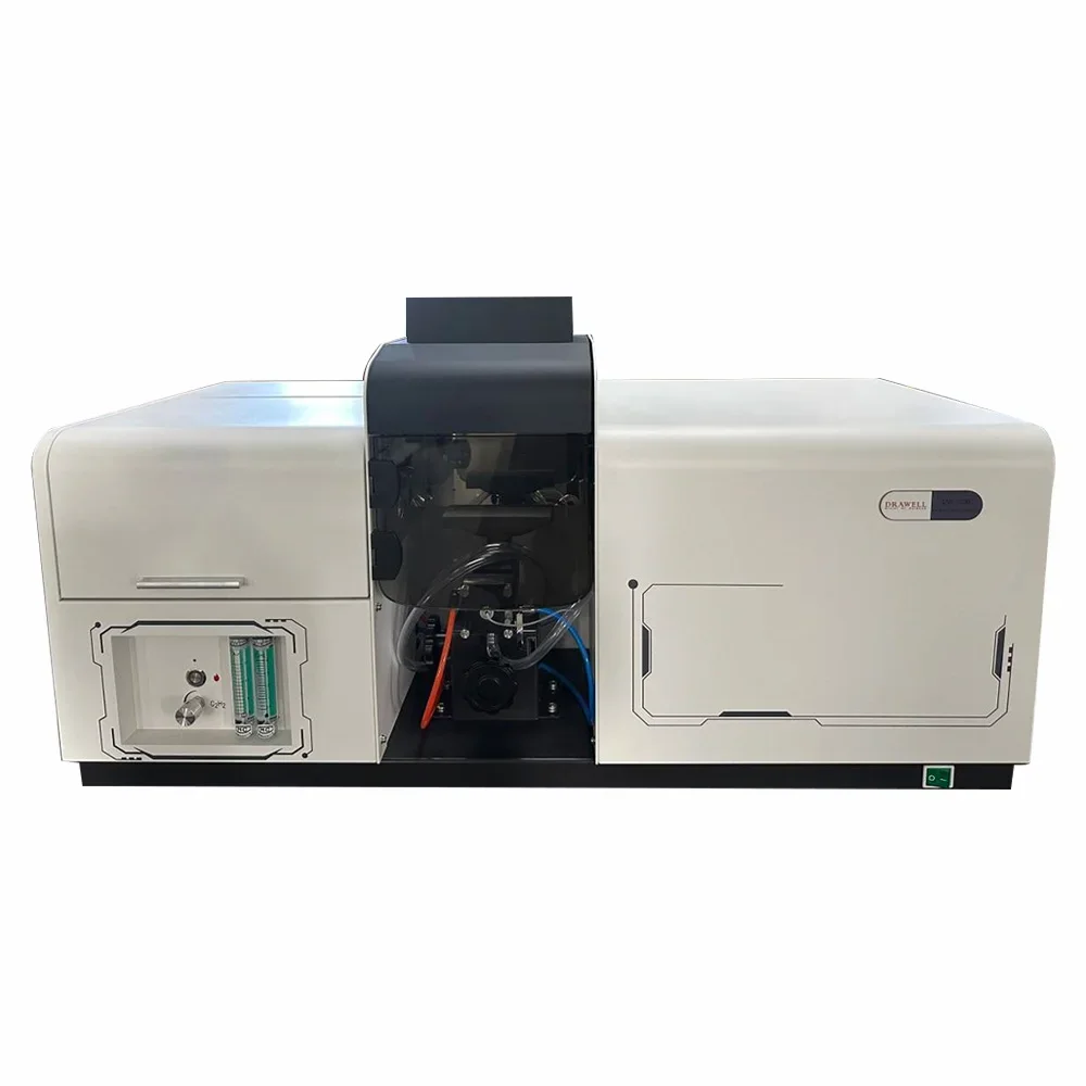 DW-180B Drawell Flame AAS Spectrometer Price Gold Copper Analysis Atomic Absorption Spectrophotometer