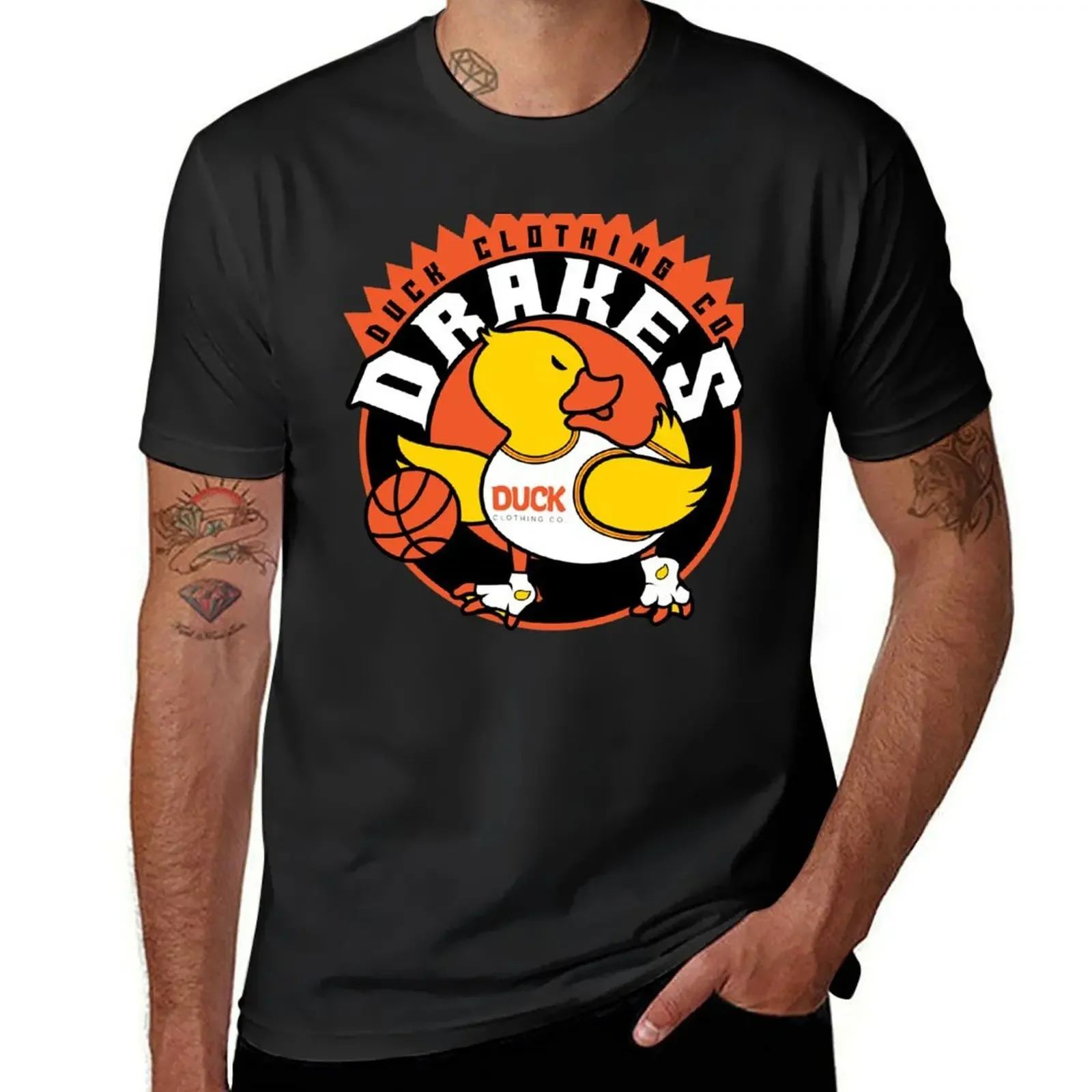 

Duck Clothing CO Drakes T-Shirt cotton man t-shirts Aesthetic clothing fashion shirts oversized t shirts for men