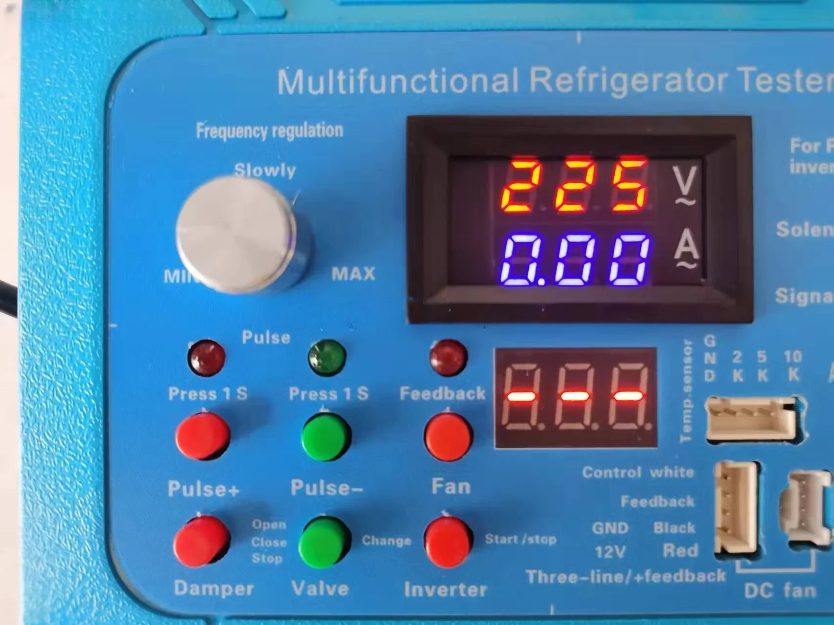 Inverter Frequency Conversion Refrigerator Compressor Damper Detector Solenoid Valve Fault Maintenance Instrument Tool Tester