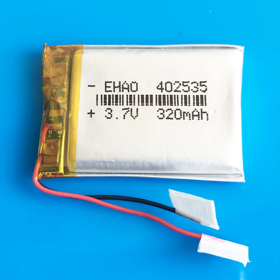 3.7V 320mAh Lipo polimerowy akumulator litowy 402535 do MP4 smartwatch GPS DVD zestaw słuchawkowy Bluetooth