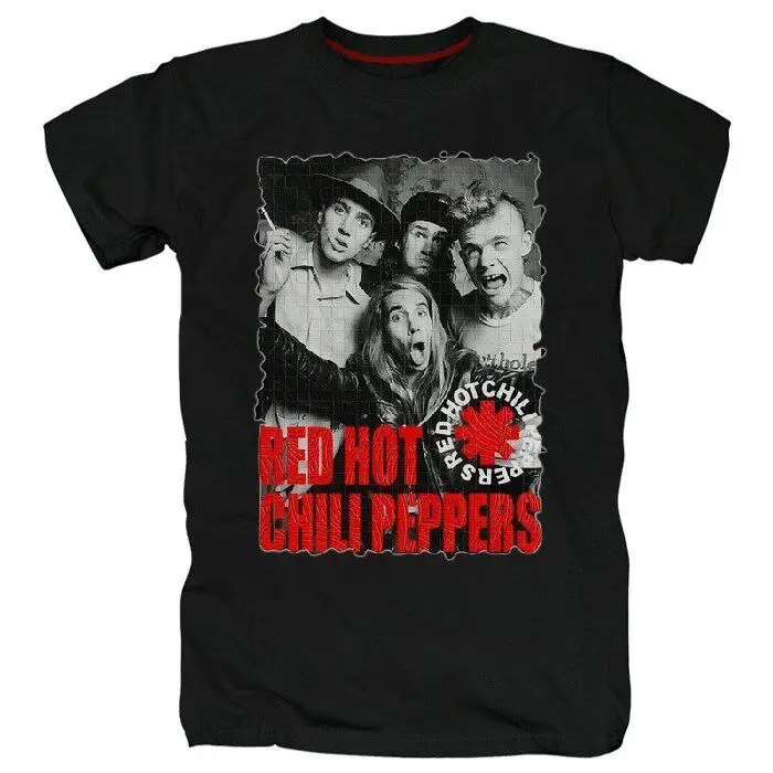 Camiseta de rock Y2k Chili Duct Tape Log RED HOT Chili PEPPERS RED HOT Chili PEPPERS