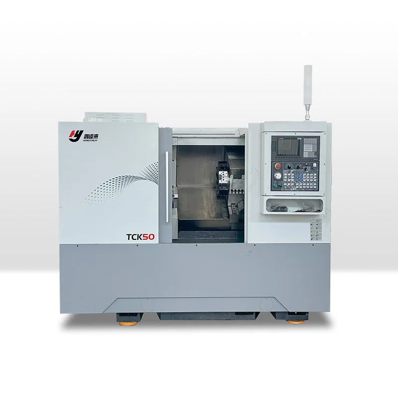 Turning Milling And Drilling Hine TCK50 Slant Bed CNC Lathe With Live Tooling