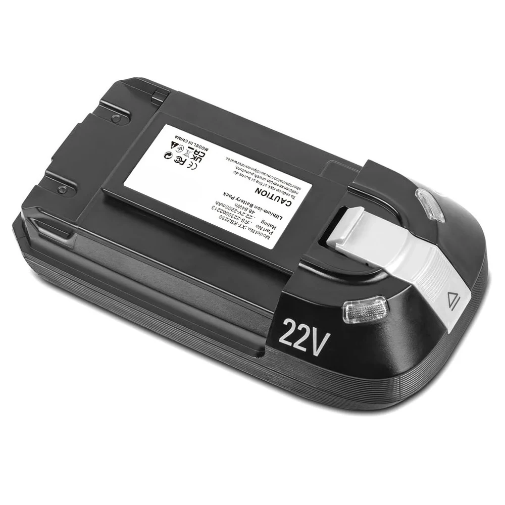 2200mAh Vacuum Cleaner Battery, Compatible for Rowenta RS-2230002213, ZR009700 2200mAh/22.2v Ty9639wo Battery