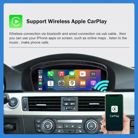 10 best sales bmw e90 screen upgrade - №5