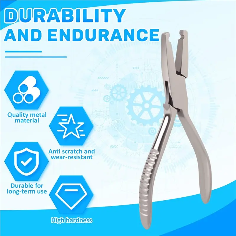 

B14C Eyeglasses Glasses Pliers,Nose Pad Plier Optical Adjustment Eyeglasses Frame Pliers Repair Kit