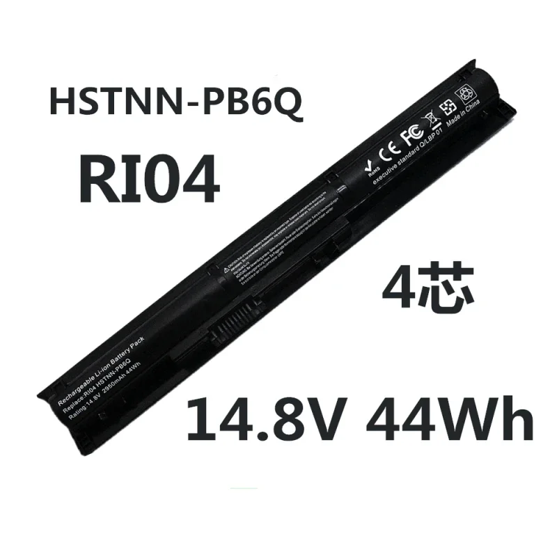 RI04 RI06 14.8V 44WH Laptop Battery For HP ProBook 455 450 470 G3 Notebook HSTNN-PB6Q 805047-851 805294-001 805047-221