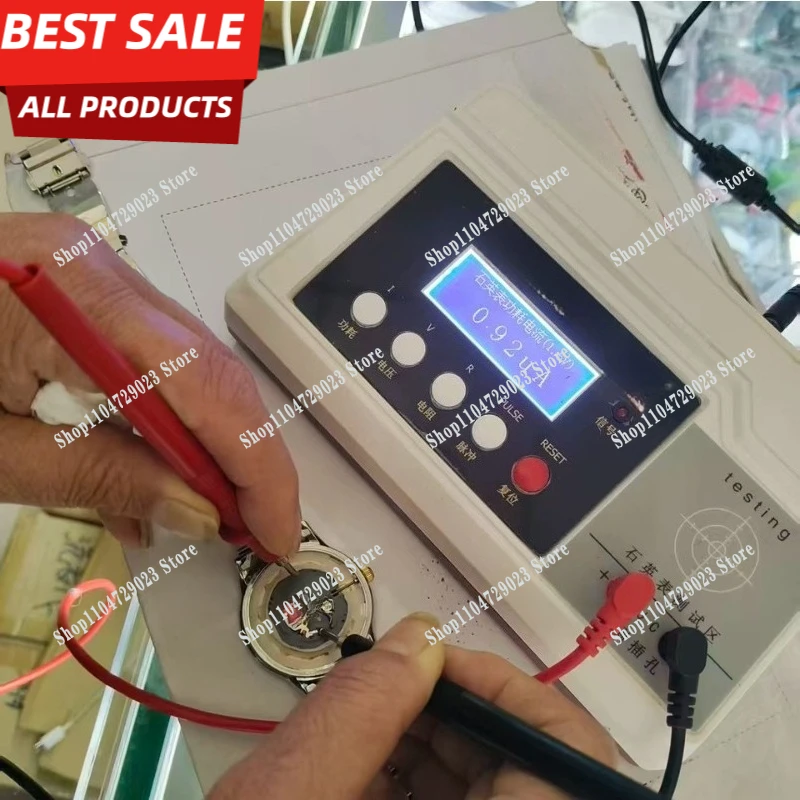 Practical high-quality quartz watch calibrator. Quartz watch power consumption detector. 500D calibrator. Electronic calibrator