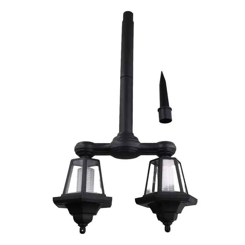 

Уличный водонепроницаемый шестигранный светильник на солнечной батарее для сада, патио, двора, входной/задней двери, почтовый светильник