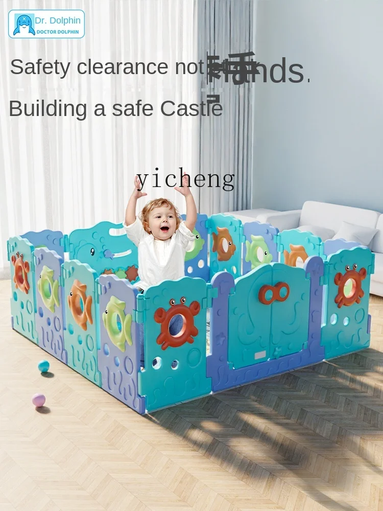 Tqh Baby Fence Living Room Crawling Baby Indoor Home Children Camping Pad Game Bar Toddler Fence