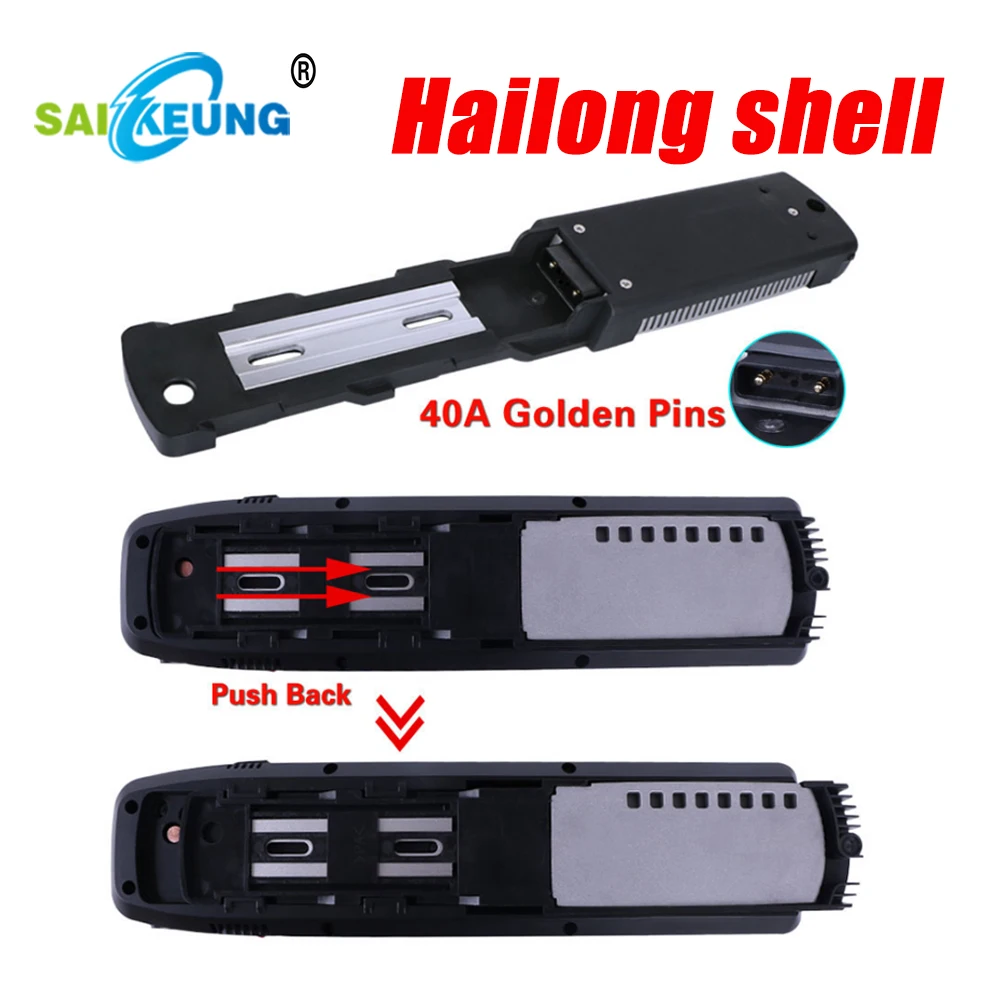 Rechargeable Hailong 36V48V52v Electric Bike Battery 60V 72V 20/23/24/25/30ah/35/40/50/60ah 3000w Scooter Lithium Battery Pack