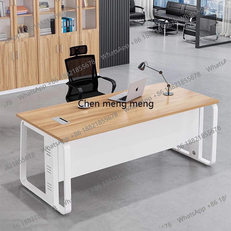 Multifunctional Wooden Office Desk Modern Computer Gaming Office Desk Decoration Conference Luxury Tavolino Lounge Furniture