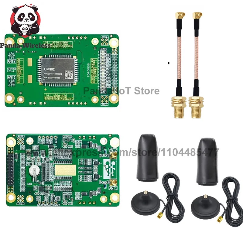 UM982 EM982D4 EVK Board RTK Heading GPS Module Global Navigation Satellite System Positioning All-Freq Master Base Station EM609
