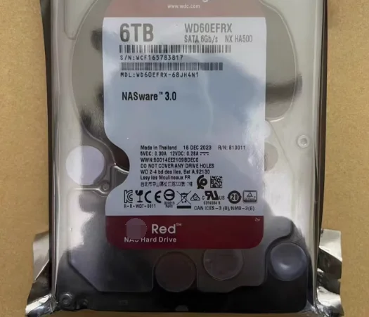 

For WD60EFRX WD60EFAX 6T SATA 3.5" Mechanical Hard Disk