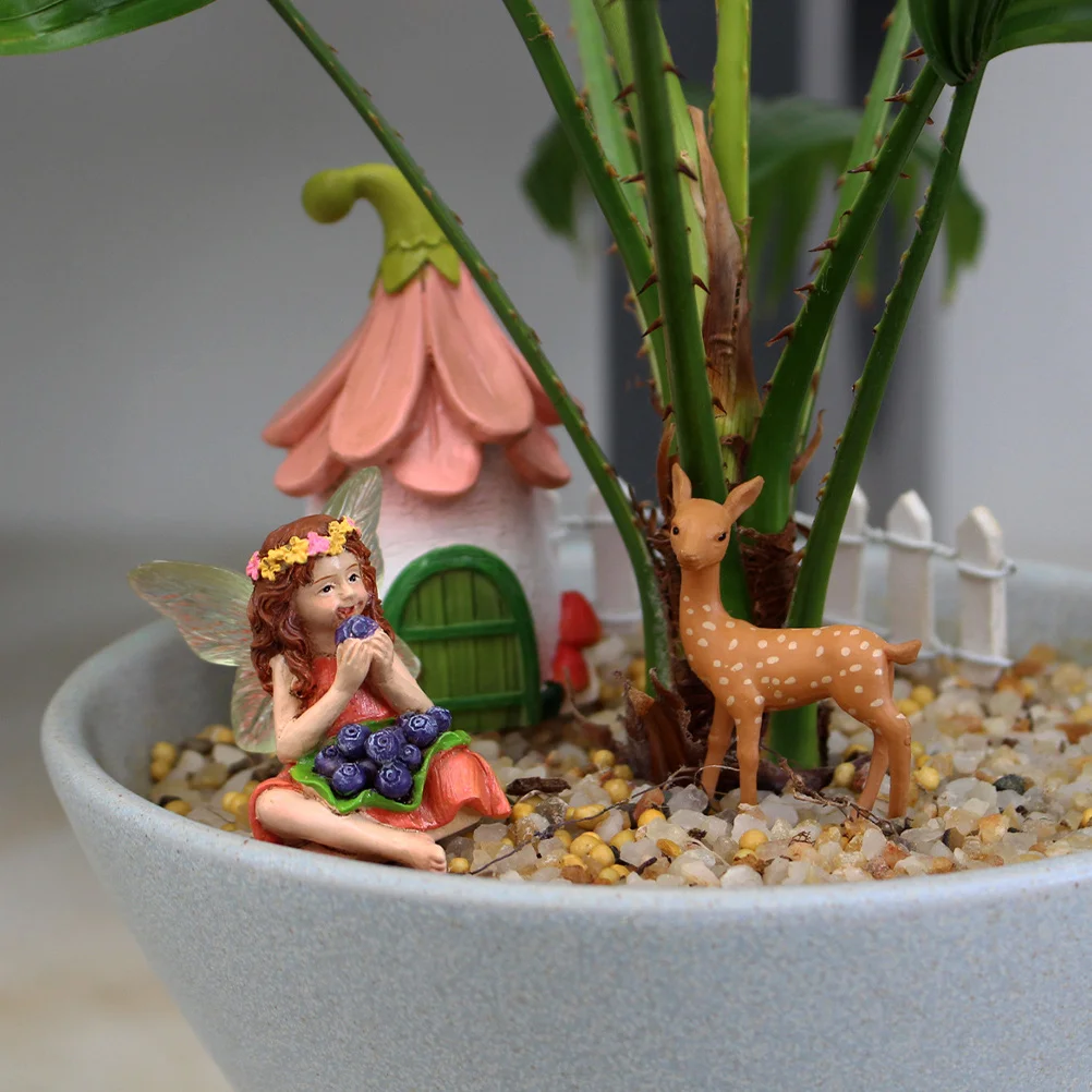 

Garden Decoration Fairy Statue Ornament Decorative Outdoor Home Ornaments