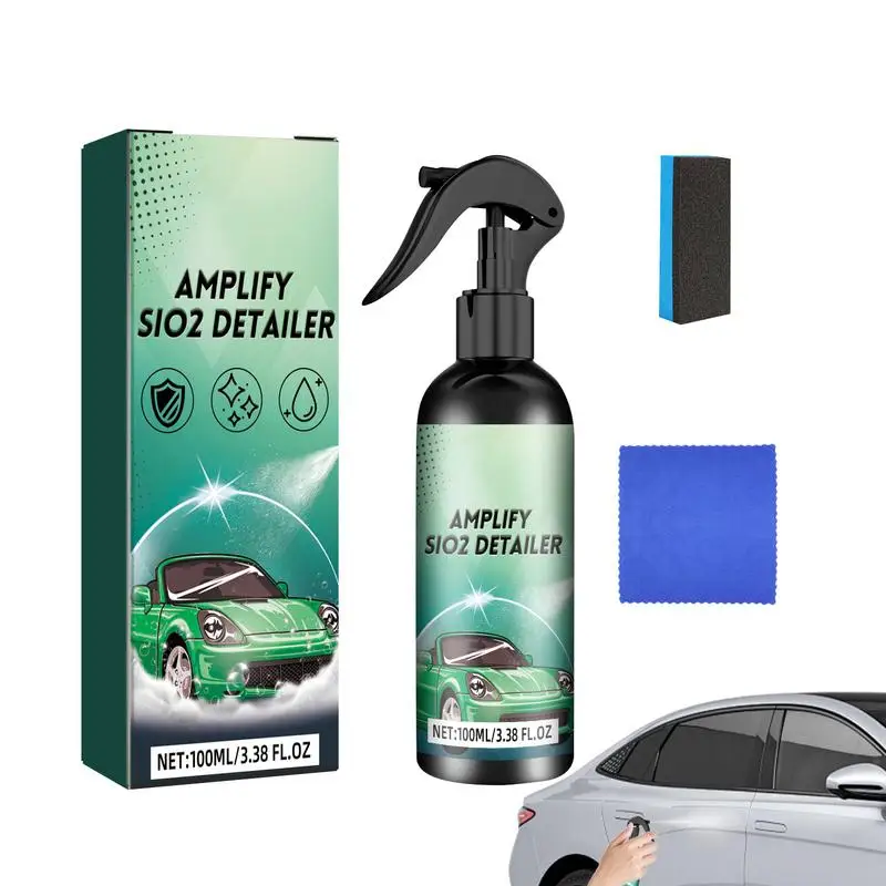 Car Spray Coating Agent Multipurpose Quick Coating Spray Car Coating Agent Heat-Resistant Automotive Coating Spray Car Wax