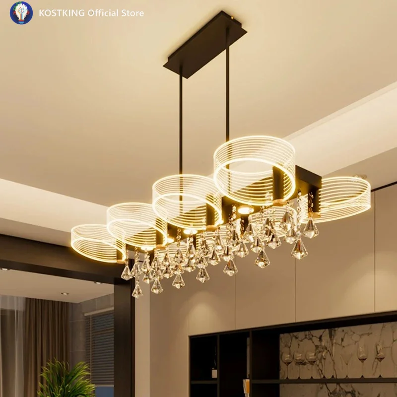

LED220V Scandinavian luxury chandelier living room,acrylic lustre,Decoration home,Bedroom Kitchen,hanging lamps for ceiling