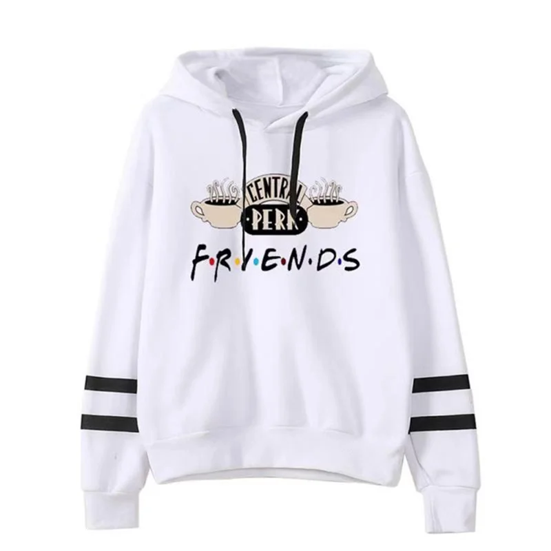 Sudadera con capucha para chica, jersey de Luke\'s Dinner, Central Perk Friends, programa de TV, sudaderas para amantes del café