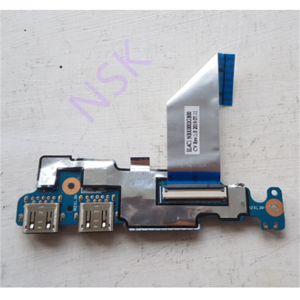 LS-H081P asli untuk Lenovo C340-14IWL FLEX-14IWL S540-14IWL USB papan daya pembaca papan Board100 % uji OK