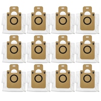 12Pcs Dust Bag Accessories for Xiaomi Dreame Bot D10 Plus RLS3D Robot Vacuum Cleaner Replacement Dust Bin Spare Parts