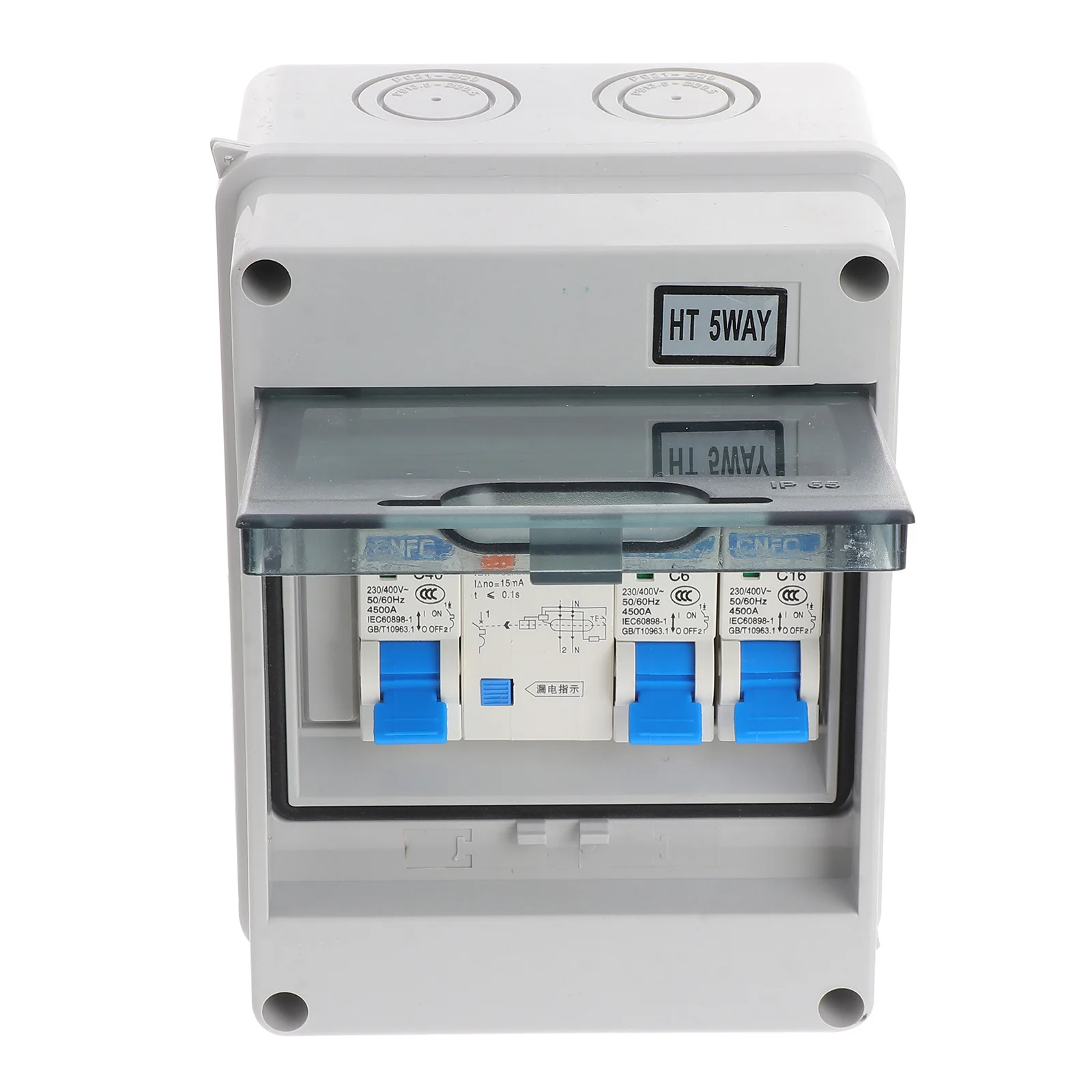 

Dz47le Series Miniature 5 Ways Leakage Circuit Breaker Ac 50Hz 380V Rated Current 63A IP54 Waterproof High Breaking Capacity