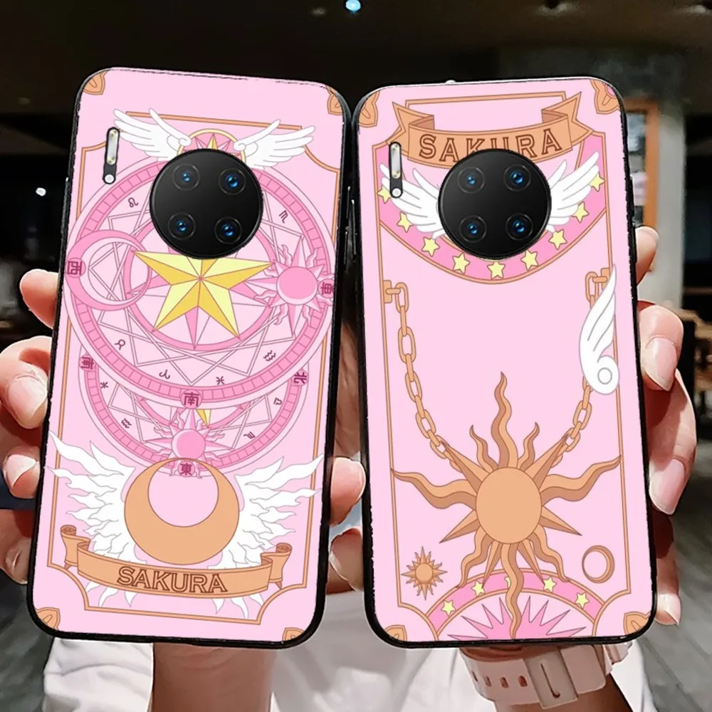 Card Captor Sakura Anime Phone Case For Huawei Mate 10 20 30 40 50 lite pro Nova 3 3i 5 6 SE 7 pro 7SE