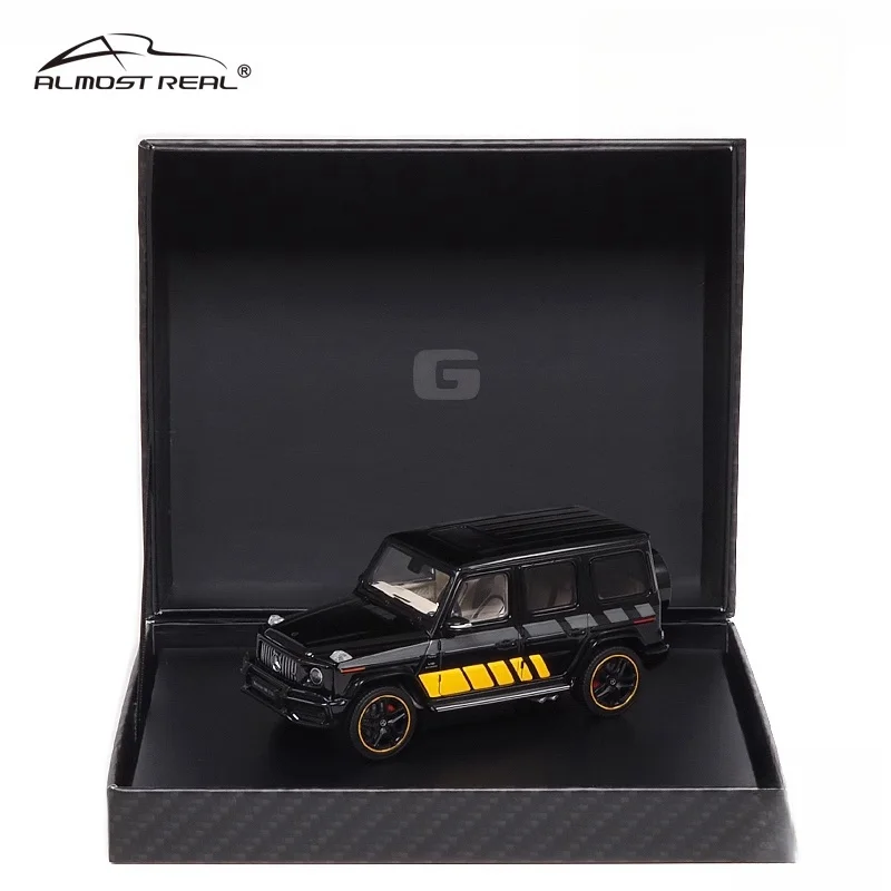 1:43, Mercedes-Benz AMG G63, alloy static miniature car fashion play model, adult collection decorative ornaments holiday gift.