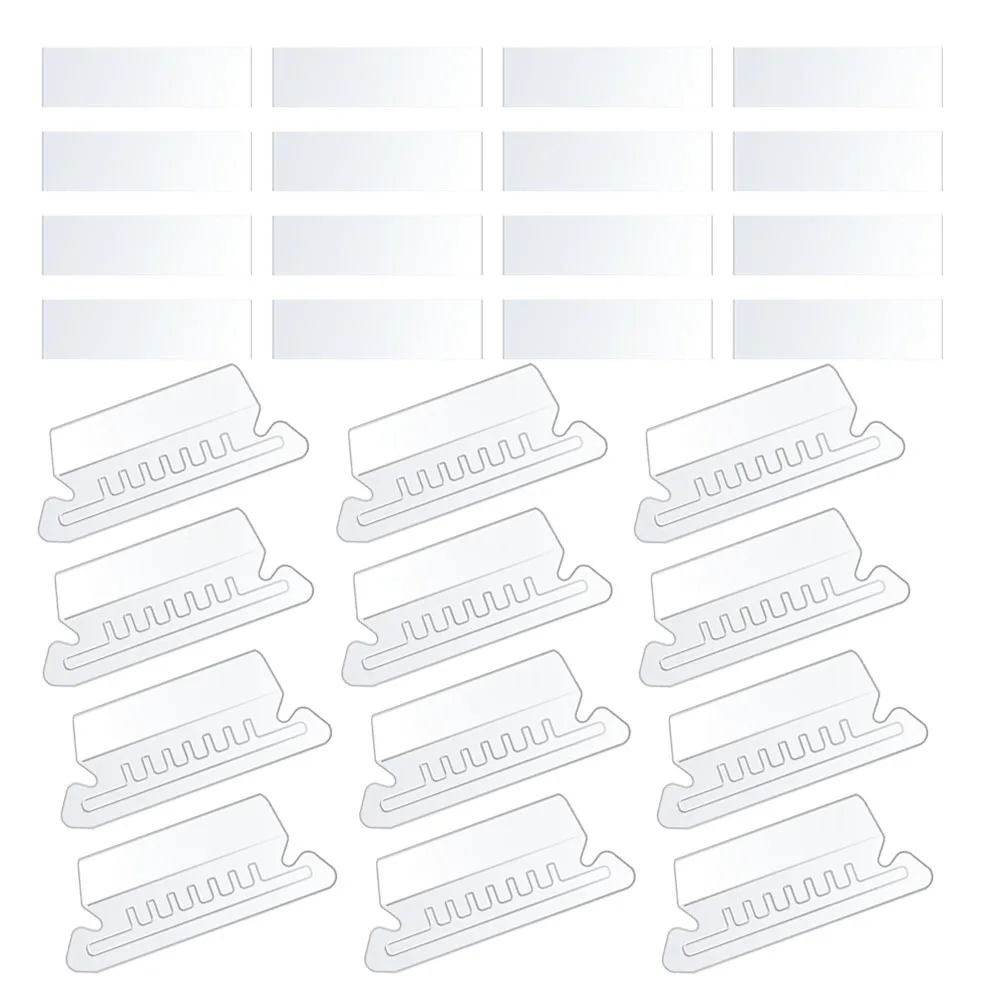 

1 set Folder Tabs Inserts Plastic Hanging File Labels Classification Index Tab For Office Hotel Archives Pvc Divider Label