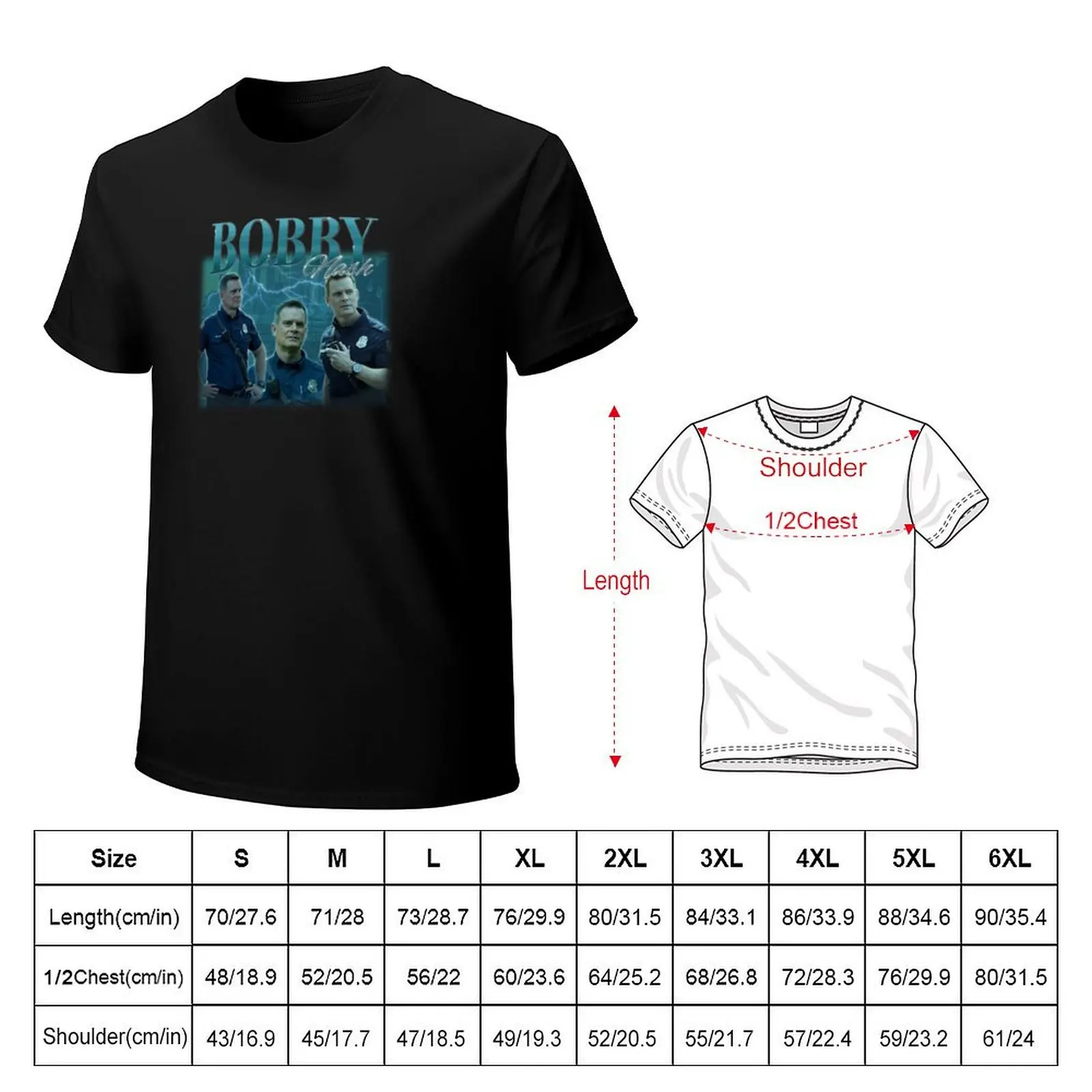 Captain “Bobby” Nash Graphic Tee T-Shirt funny t shirts cotton T-Shirt