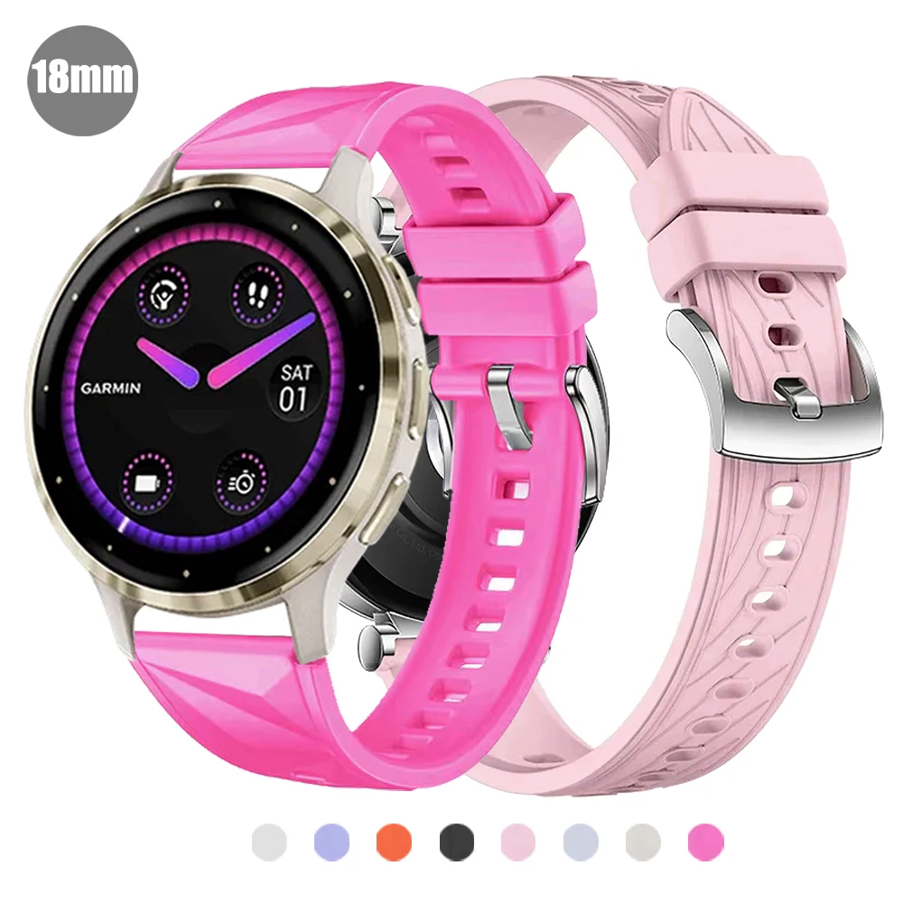 18Mm Silicone Watch… - image