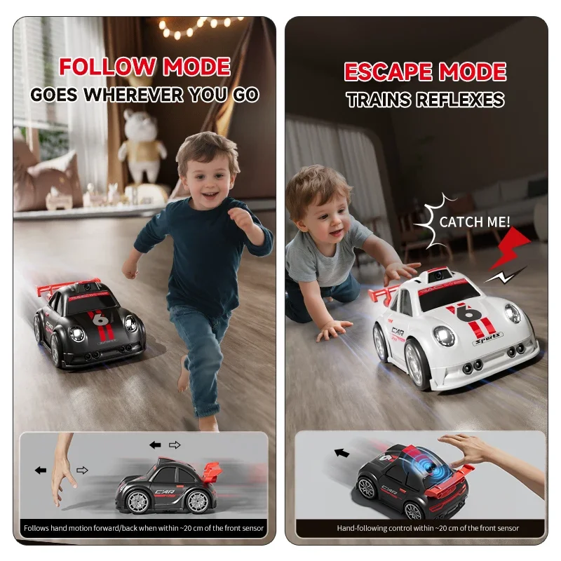 C6 MINI Drift Cars with HD Camera Remote Control Vehicle Radio Racing Car Drifting Desktop Toy for Kids Adults Birthday Gifts view 5