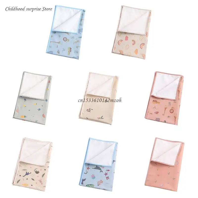 

Portable Baby Changing Pad Waterproof Reusable Diaper Changing Mat Mattress Infants Floor for Play Cushion Mat Boys Dropship