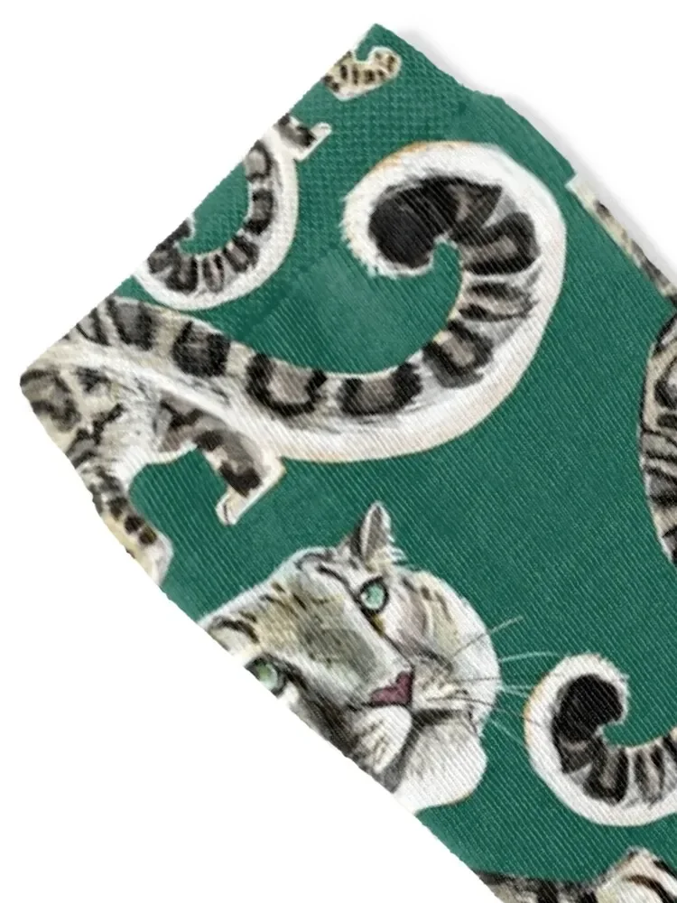 Snow Leopard #3 Socks Lots gym Socks Man Women's