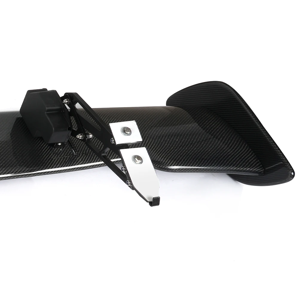 Electric Automatically Rear Spoiler GT Style Car Electric Spoiler Carbon Fiber Adjustable Universal Electric Spoiler